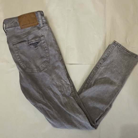 American eagle distressed denim jeans size 32 - Picture 2 of 3